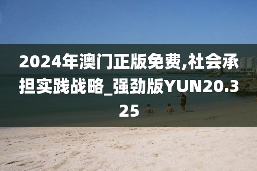 2024年澳门正版免费,社会承担实践战略_强劲版YUN20.325