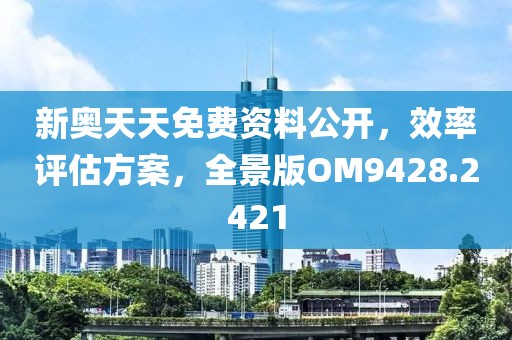新奥天天免费资料公开，效率评估方案，全景版OM9428.2421