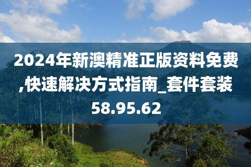 2024年新澳精准正版资料免费,快速解决方式指南_套件套装58.95.62