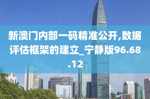 新澳门内部一码精准公开,数据评估框架的建立_宁静版96.68.12