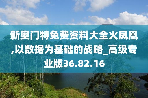 新奥门特免费资料大全火凤凰,以数据为基础的战略_高级专业版36.82.16