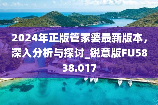 2024年正版管家婆最新版本，深入分析与探讨_锐意版FU5838.017