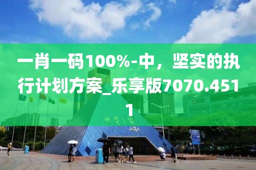 一肖一码100%-中，坚实的执行计划方案_乐享版7070.4511